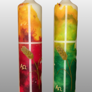 Ostertischkerze &bdquo;Weizenkorn&ldquo;